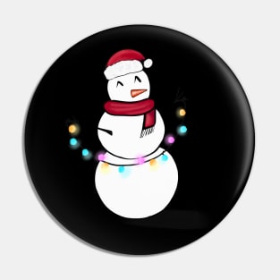 snowman Pin