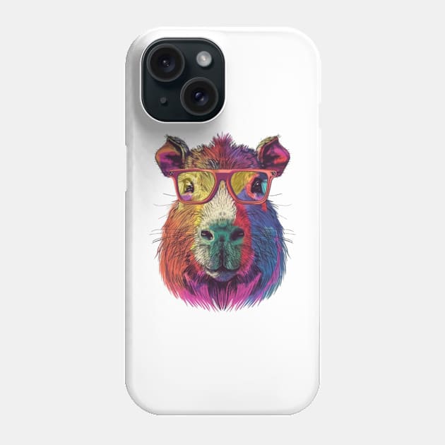 Capybarista Phone Case by Carnets de Turig