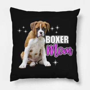 Flashy Fawn Boxer Puppy Pillow