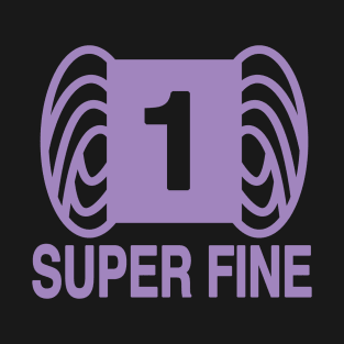 Yarn Weight Number 1 – Super Fine - Lavender T-Shirt