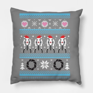 A Very Portal Christmas Pillow