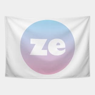 Ze - Pronoun Tapestry