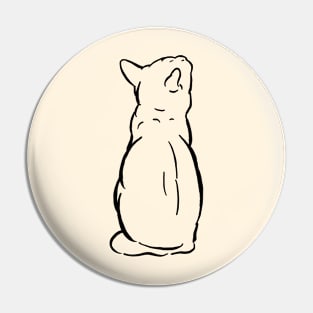 Curious Cat Pin