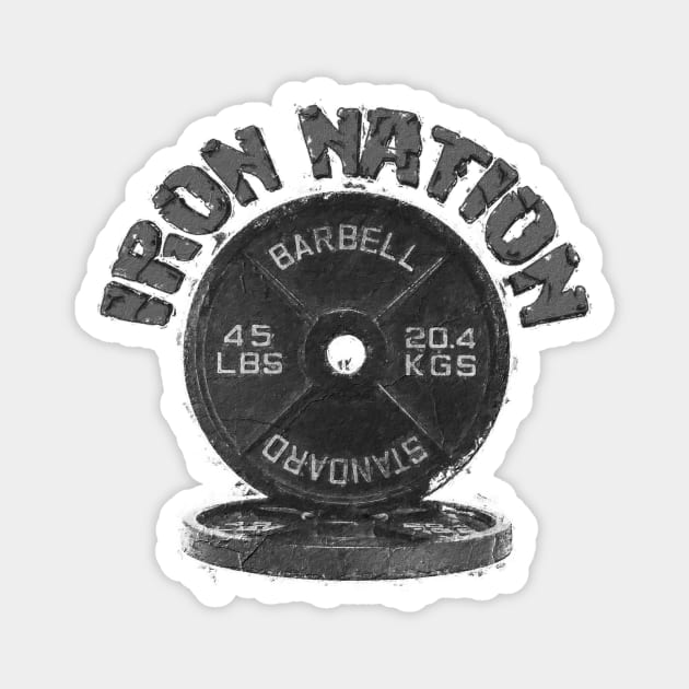 Iron Nation Magnet by FurryBallBunny