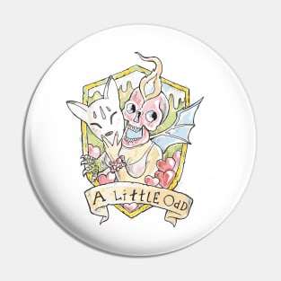 A Little Odd - Skullzee Pin