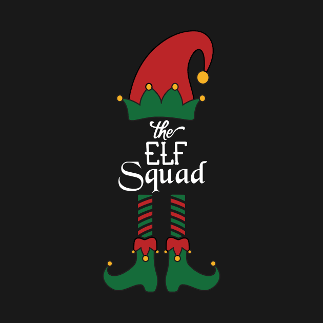 The Elf Squad Matching Family Group Christmas Party Pajama by Gufbox