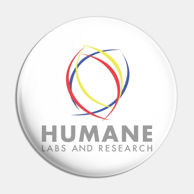 Humane Labs and Research GTA Pin by straightupdzign