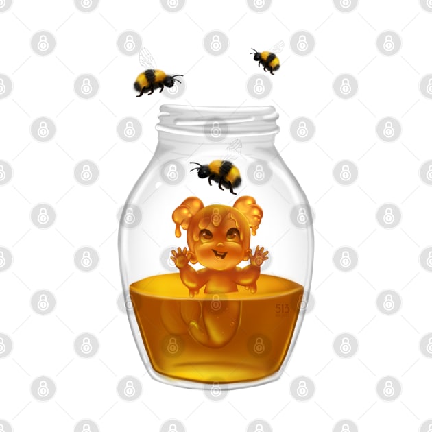 Honey Bee Mermaid by 513KellySt
