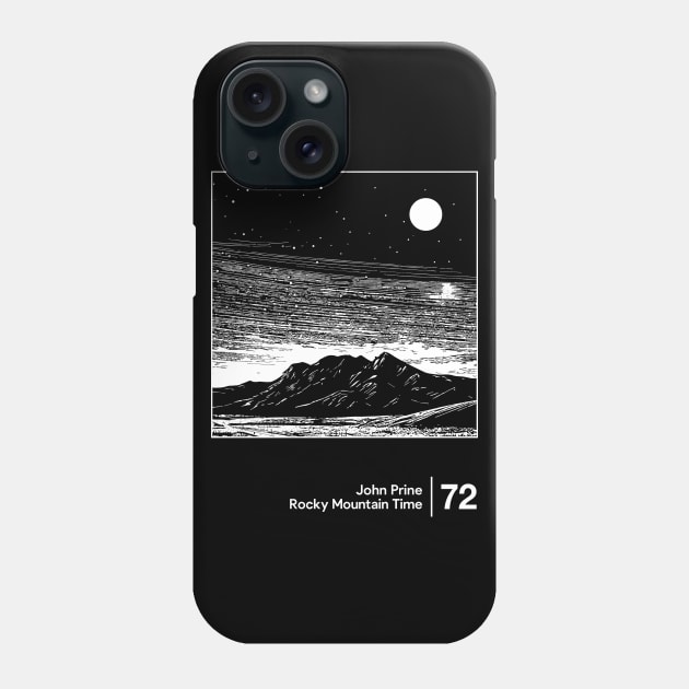 Rocky Mountain Time / Minimal Style Graphic Artwork Phone Case by saudade