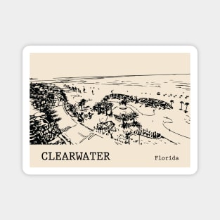 Clearwater - Florida Magnet