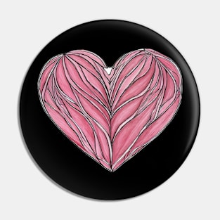 Colorful heart design | Pin