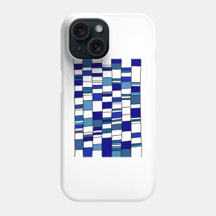 Blue &amp;Turquoise Columns Phone Case