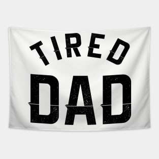 Tired dad Tapestry