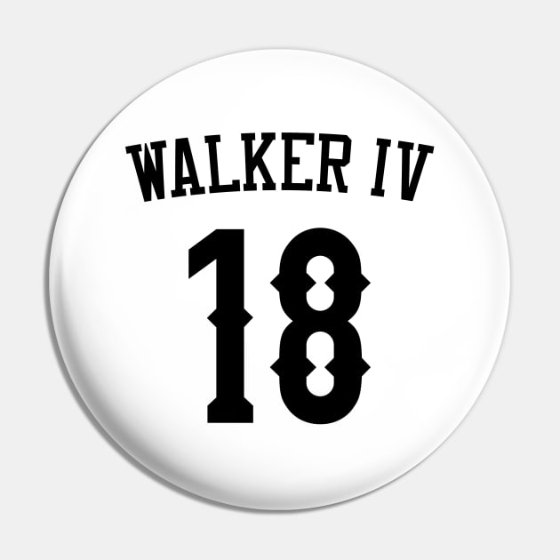 Lonnie Walker IV Brooklyn Basketball Pin by Cabello's