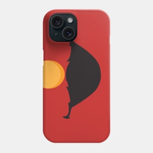 Smiling Red Friend (for face mask) Phone Case