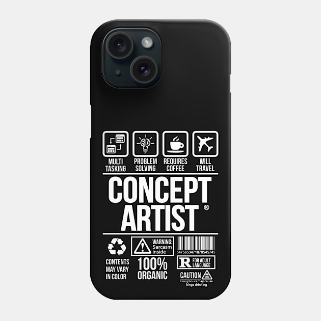 Concept artist T-shirt | Job Profession | #DW Phone Case by DynamiteWear