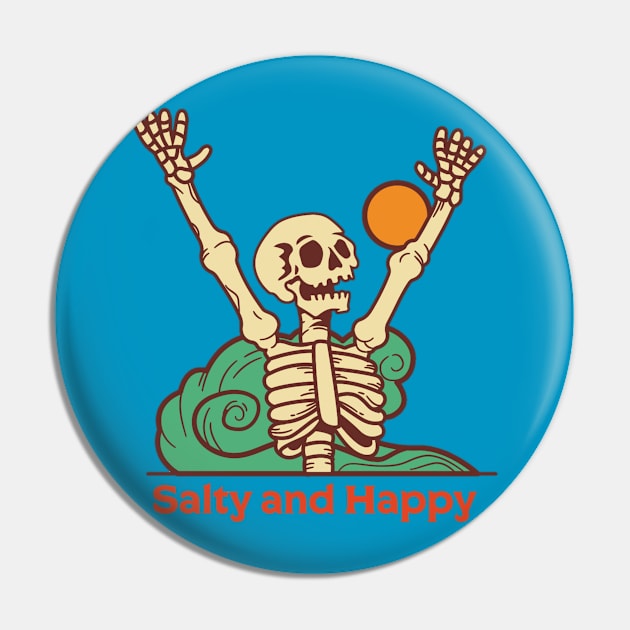 Salty and happy Pin by DeviAprillia_store