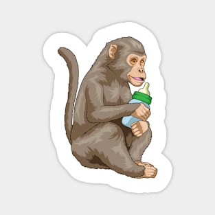 Monkey Baby bottle Magnet