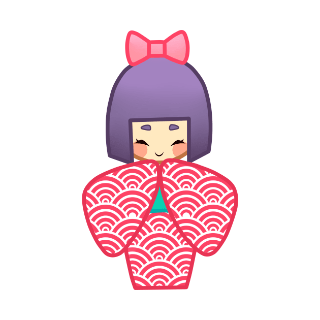 Kokeshi Doll by kuroiroom