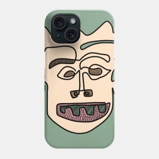 Awkward man Phone Case