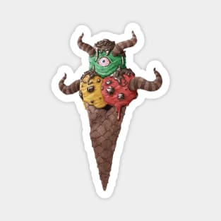 Monsterlicious - Demon Icecream Magnet