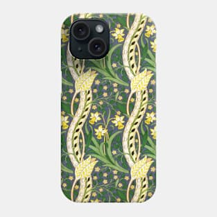 John Henry Dearle Daffodil Chintz Tinted Yellow Phone Case