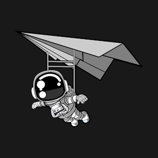 Astronaut Paragliding T-Shirt