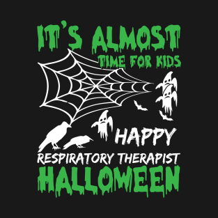 Spooky Halloween Respiratory Therapy T-Shirt