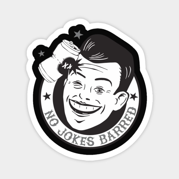 No Jokes Barred Logo Magnet by JonForward