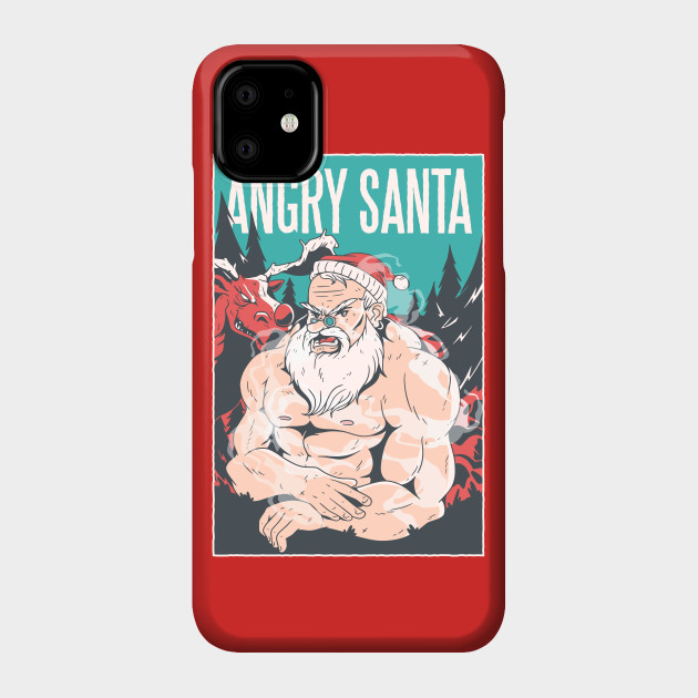 Angry Santa Angry Santa Phone Case Teepublic Some first theorized that the numbers appeared in the flashbacks stefan experienced at his therapist's office. angry santa by madeinchorley