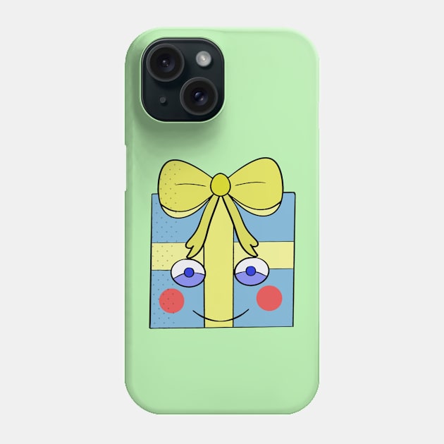 Cute gift box Phone Case by DiegoCarvalho