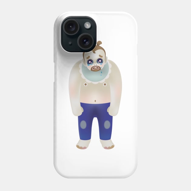 Big Baby Phone Case by ink choi design