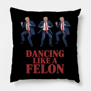 Trump Dance Trump 2025 Pillow