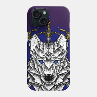 Wolf and daggers Phone Case