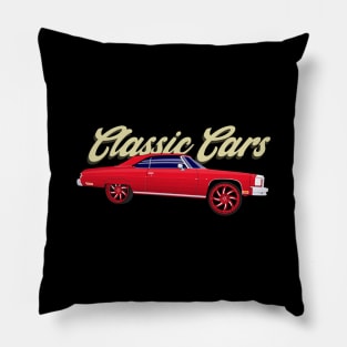 Classic Cars Big Ring Pillow