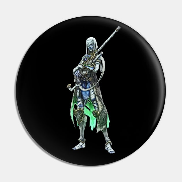 Overwatch Ana Pharaoh Skin Pin by Green_Shirts