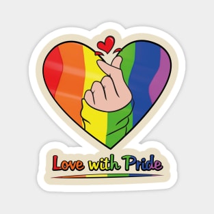 Love with Pride Magnet