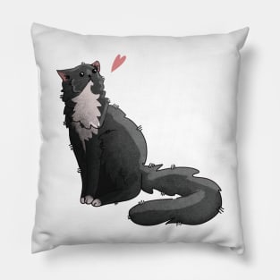 Tuxedo furbaby Gifts for Cat Lovers Pillow