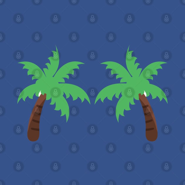 green palm/coconut tree illustration by Artistic_st