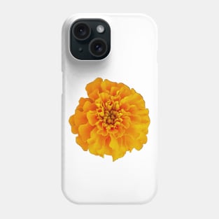 Orange Marigold Nature Floral Photo Phone Case