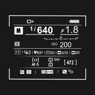 Camera Display T-Shirt