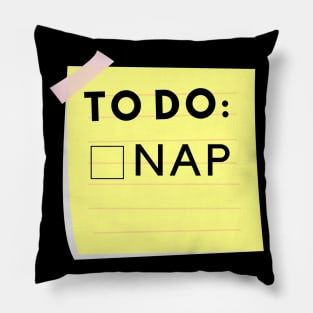 To Do: Nap Pillow