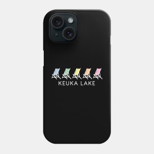 Keuka Lake Tee - Finger Lakes New York - Pride Rainbow Phone Case