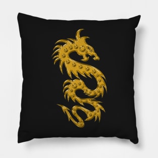 Golden Creature | Dragon | Cherie's Art Pillow