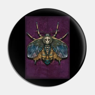 Surreal Insect - Death’s head hawkmoth Pin