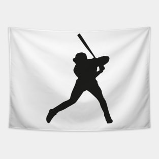 Baseball player in position Tapestry