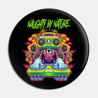 NAUGHTY BY NATURE RAPPER Pin