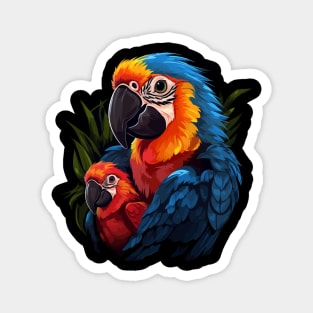 Macaw Fathers Day Magnet