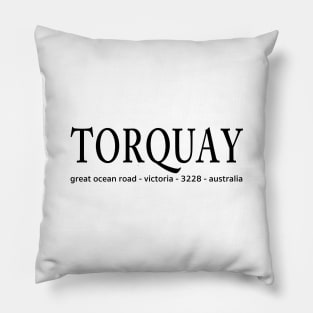 Surf Beach Victoria Torquay address. Pillow