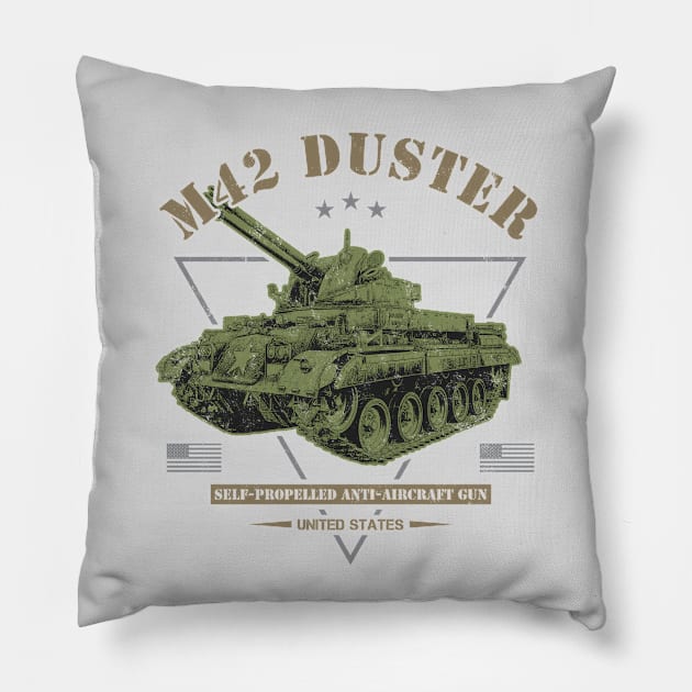 M42 Duster Pillow by Military Style Designs